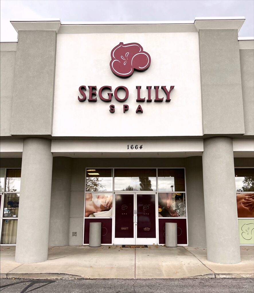 Sego Lily Spa Office Sego Lily Spa in Bountiful, Layton, & Midvale, UT